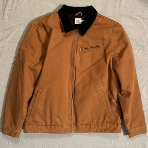 Flint and Tinder - Mill Jacket in Brown Duck Canvas - XXL - Made in USA